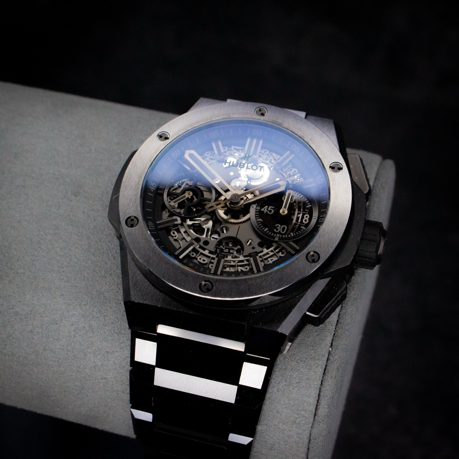 Hublot Big Bang Integrated Limited Edition Black Magic Ceramic 451.CX.1140.CX