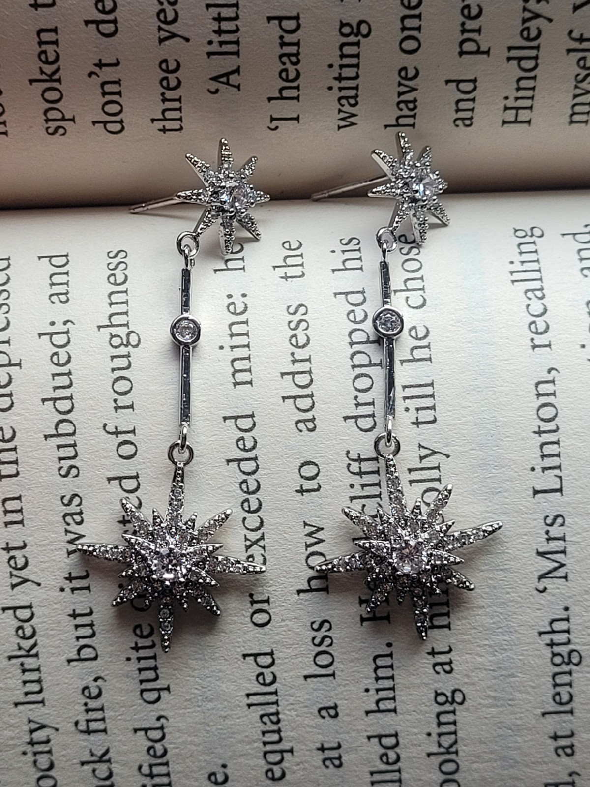Catherine Princess of Wales Royal Replica Tsar starburst Drop earrings
