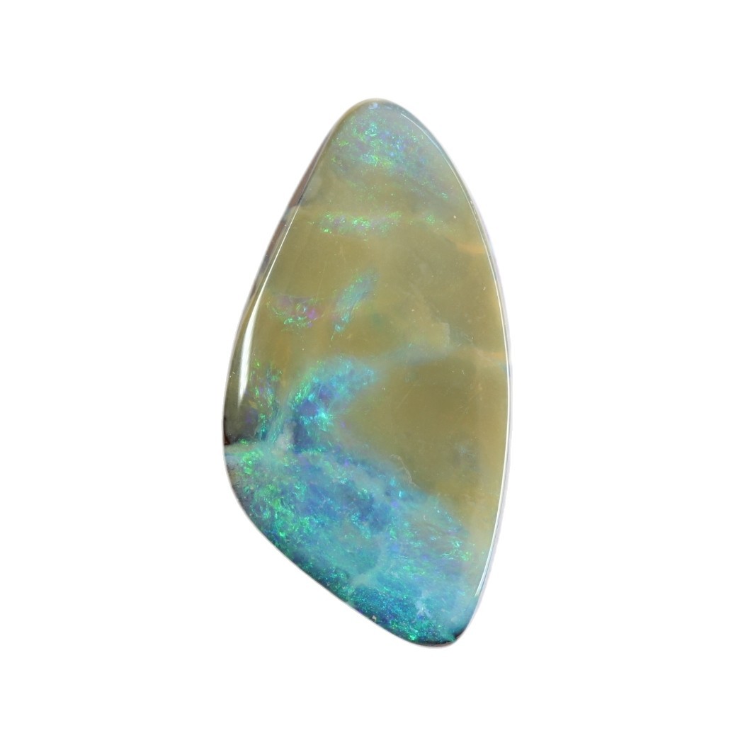 Boulder opal 9.00ct 24 x 12mm Australian opal natural solid unset stone Winton