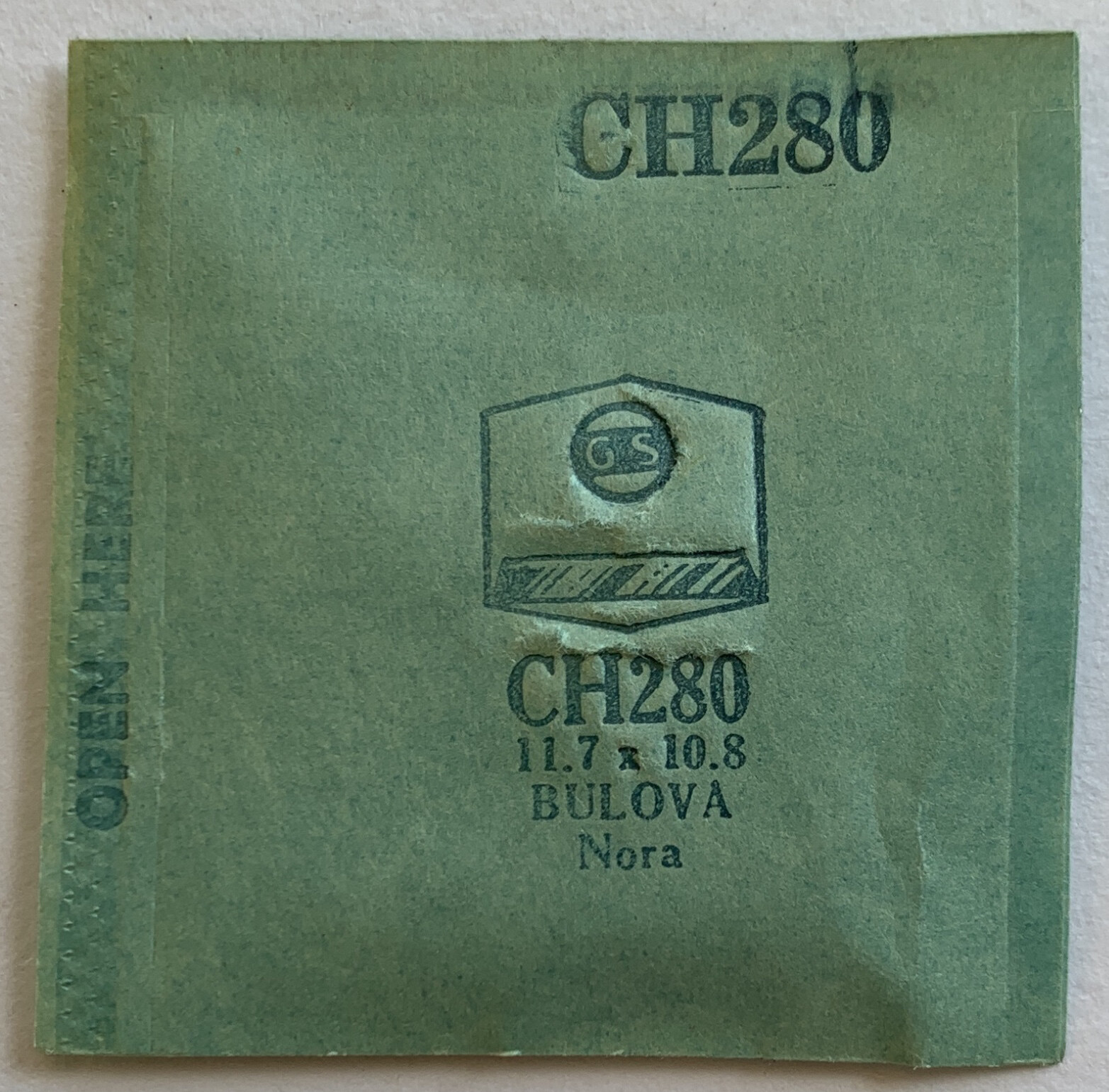 Original NOS G-S “CH” Wristwatch Crystals – Many Variations Available!
