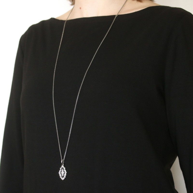 Pandora Sparkling Lace Necklace 35.4″ – Sterling 925 NEW Authentic 390362CZ-90