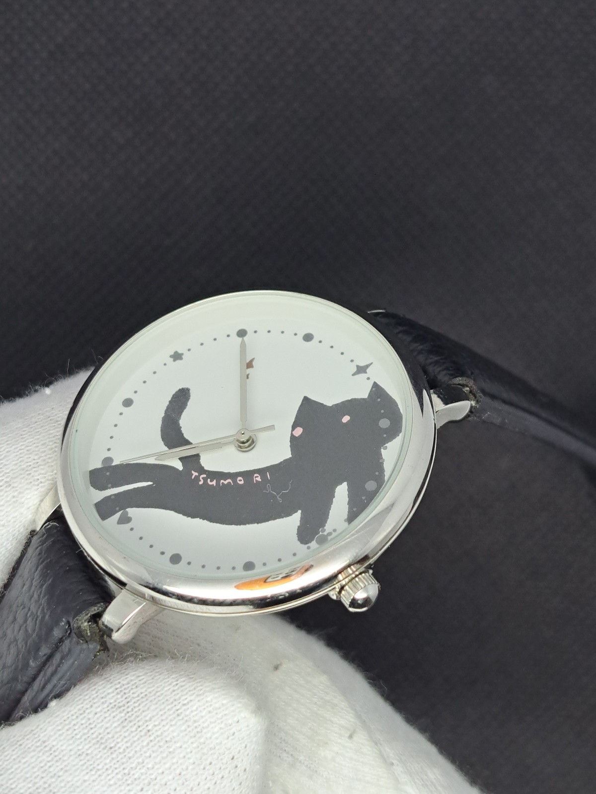 RARE Tsumori Chisato Cat Watch by Issey Miyake WRISTWATCH ART
