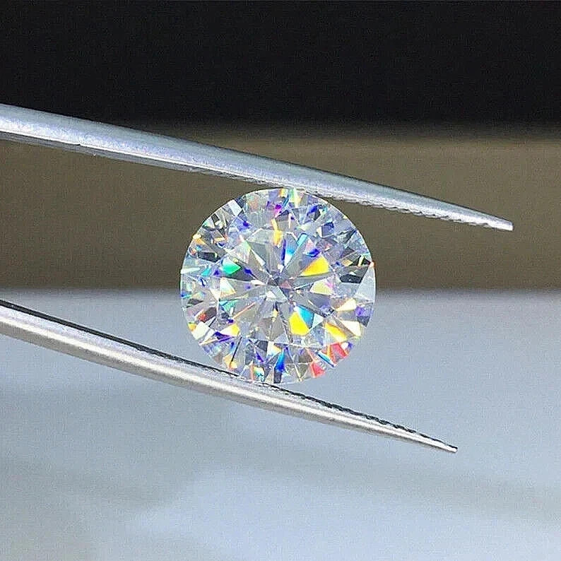 CERTIFIED 11.50 Ct Natural Diamond D Grade ROUND LOOSE VVS1/15 mm #