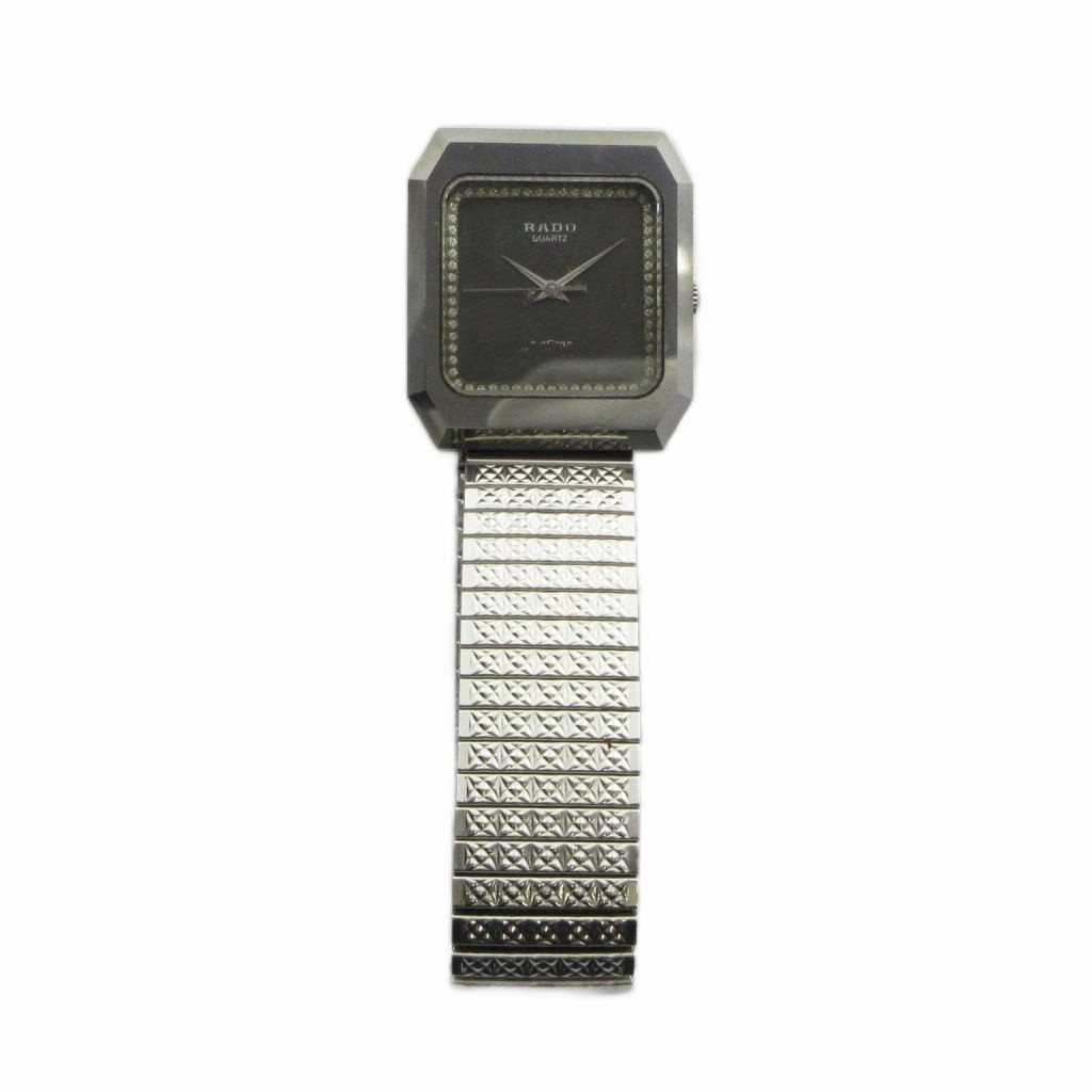Rado Diastar Men’s Quartz Watch 32mm SS Silver AB Pre-Owned