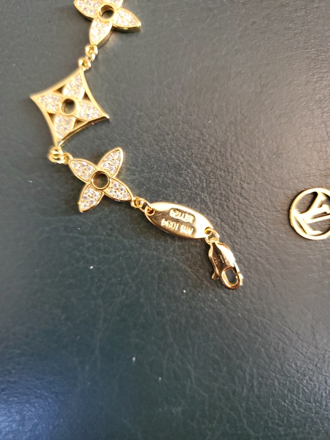 LOUIS VUITTON Bracelet Monogram Colorful Charm Goregeous