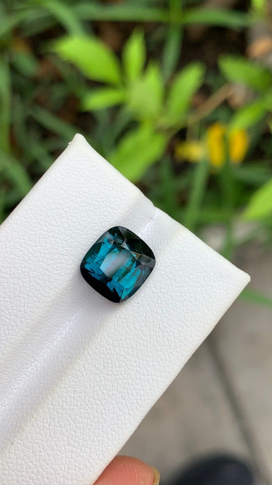 Natural Indicolite Blue Tourmaline faceted , Origin: Afghanistan
