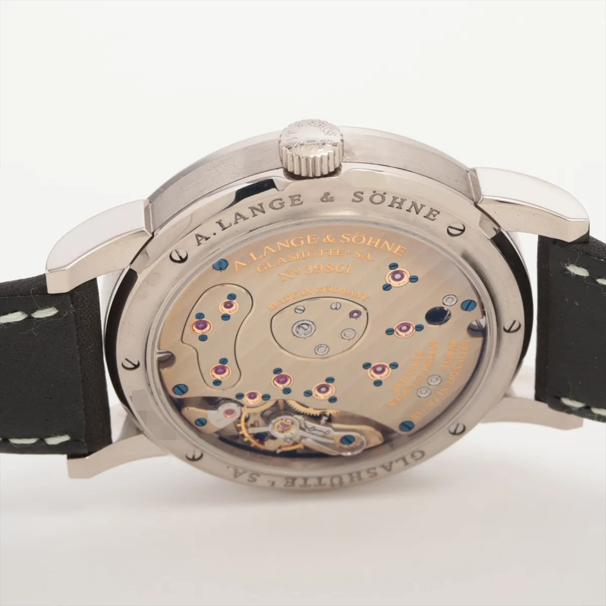 A. Lange & Söhne Lange 1 101.029 WG WG & Leather AT black dial