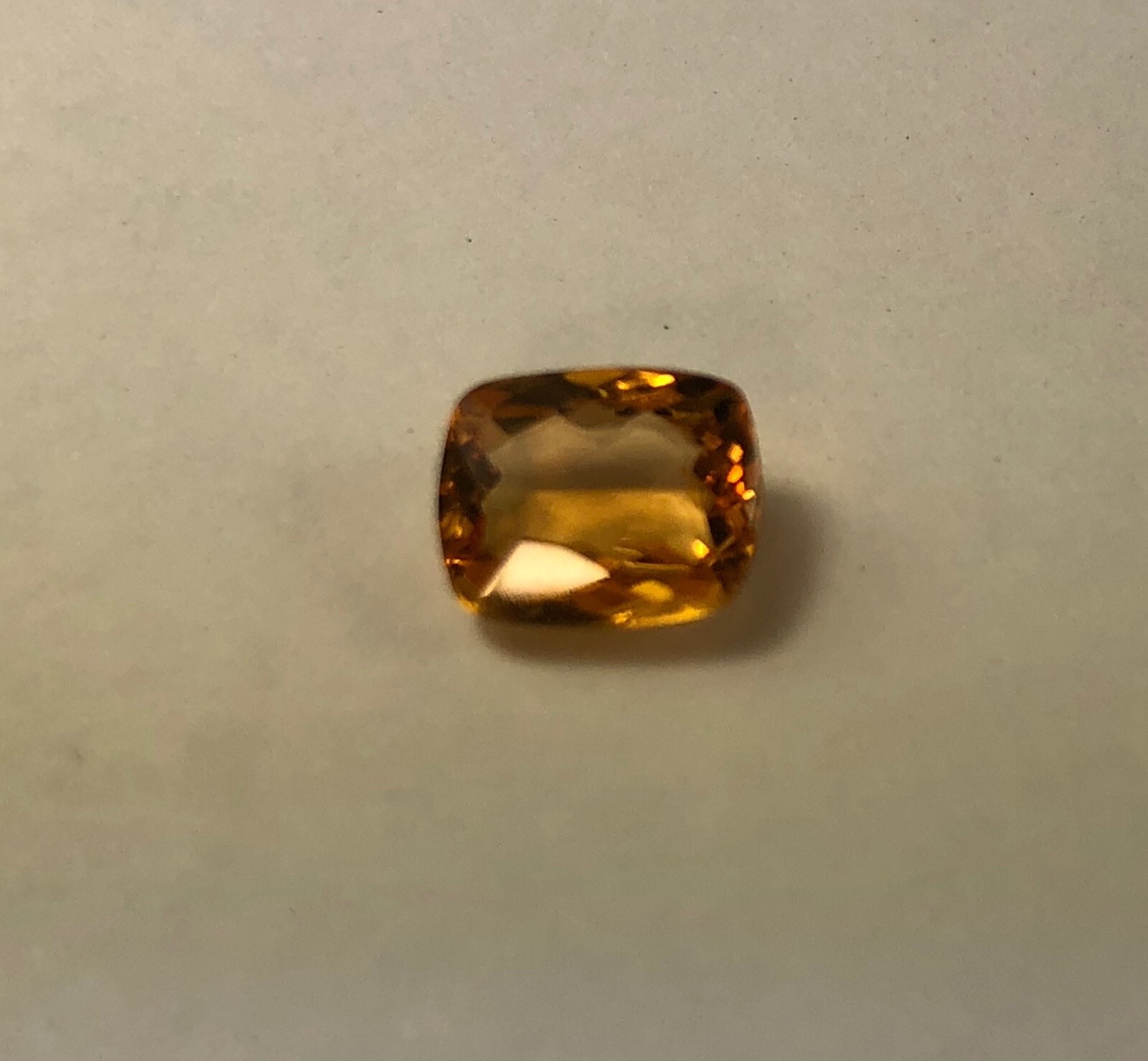 Brazilian Imperial Topaz 1.36 Ct. Clarity IF, Natural Rich Gold – I151
