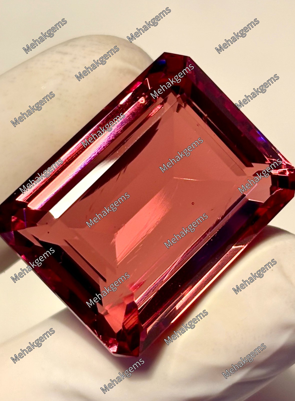 75 Carat Zultanite Gemstone, Emerald Cut Color Changing Diaspore, Statement
