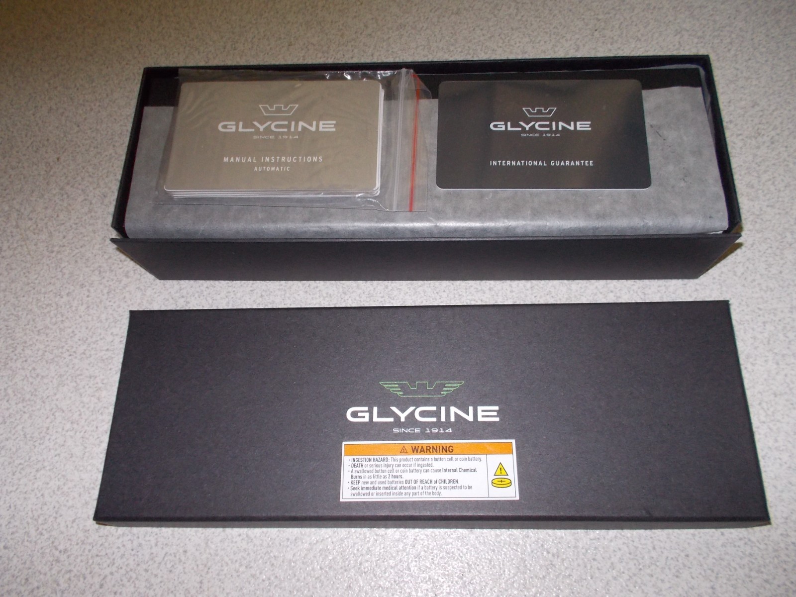Glycine Airman Contemporary Worldtimer Quartz Green Dial Men’s Watch