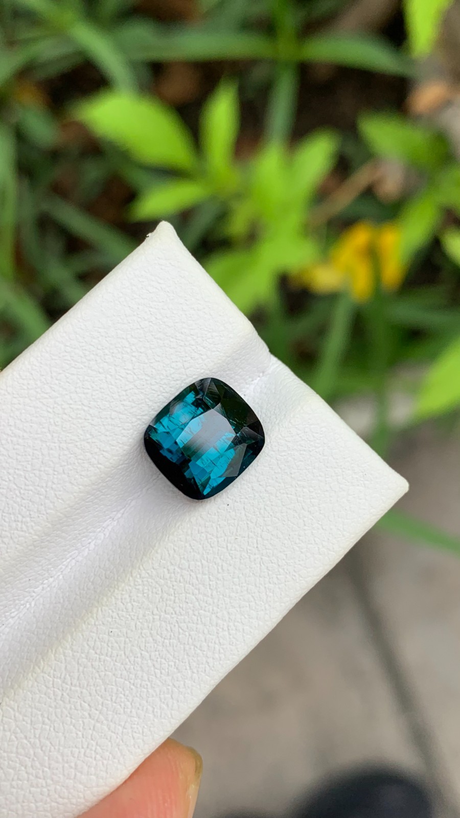 Natural Indicolite Blue Tourmaline faceted , Origin: Afghanistan