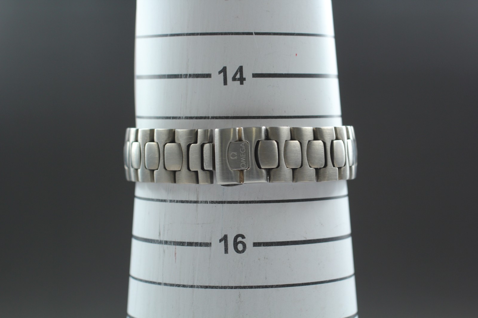 Rare [Mint] OMEGA Seamaster Polaris Titanium Palladium 22mm Ladies Qz Watch U418
