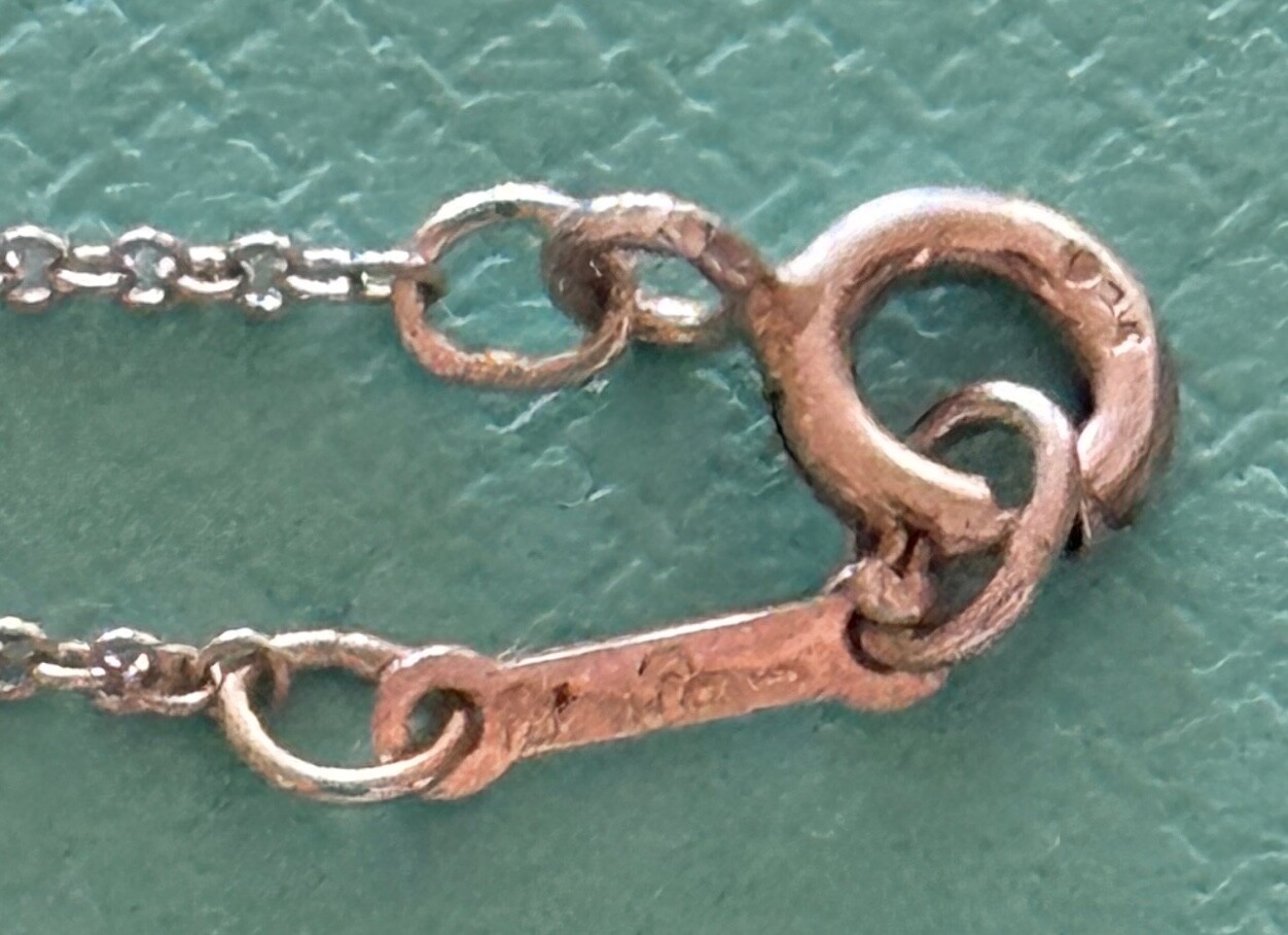 Tiffany & Co. Paloma Picasso X Pendant & Necklace Sterling Silver 925