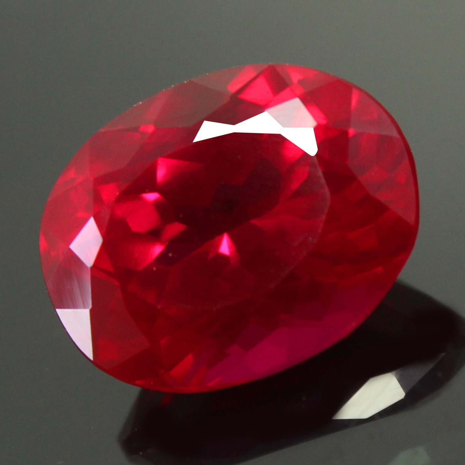 Natural 9.65 Ct Certified Madagascar Pigeon Blood Red Ruby 14×11 MM Oval Gems