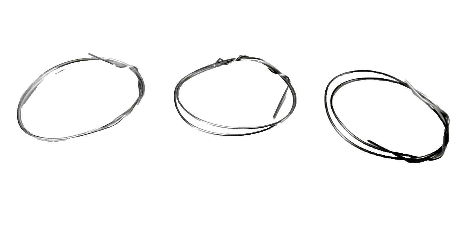 Silver Solder Wire Assorted Pack 3 Pieces 12″ Each Soft Medium & Hard Jewelry