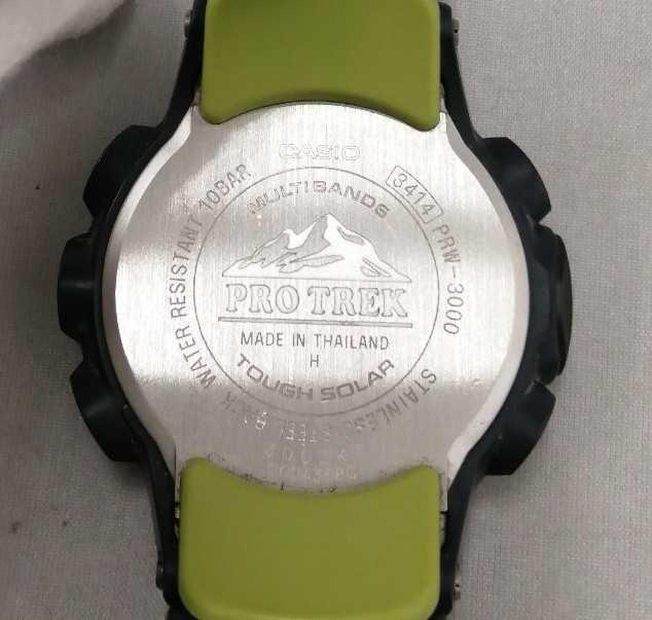 [A3S] Casio Pro Trek PRW-3000B Tough Solar Radio Wave Digital Watch [u4s]