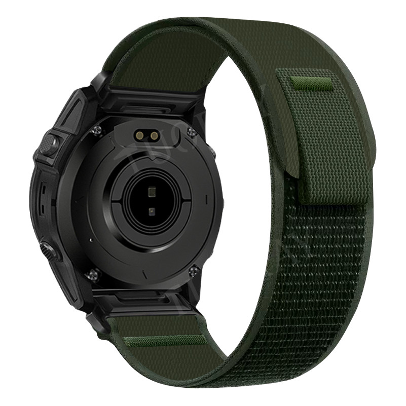 26 20 22mm Nylon Band For Garmin Fenix 8 7X 6X Pro 7 7S 6 6S 5X 5 5S Plus Strap