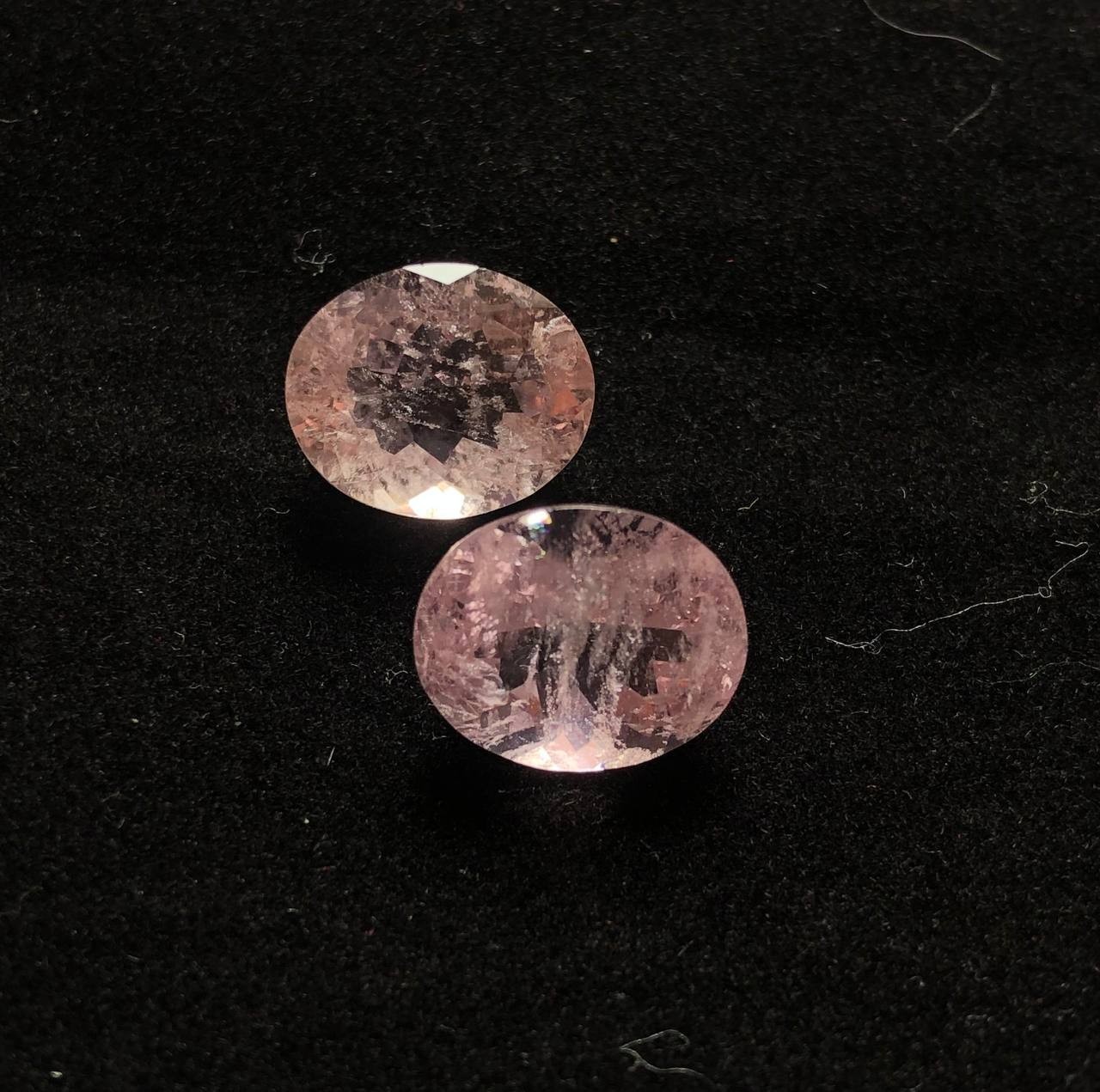 6.80Carat 100% Natural Pink Morganite Oval Faceted Gemstone 9x11x6mm From Africa