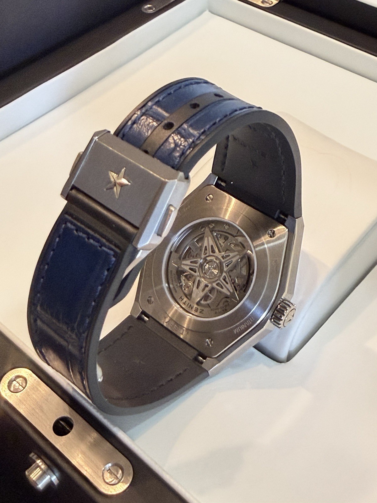 Zenith 95.9000.670/78.r584 Defy Classic Mens Watch Full Set Skeleton