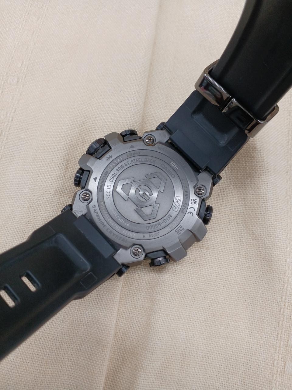 CASIO G-SHOCK MTG B3000 1AJF Black Solar Men Watch Auth Japan