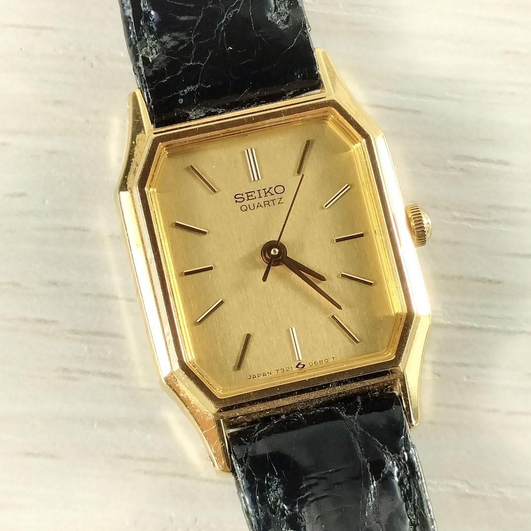 Seiko Ladies’ Watch, Matsushita Electric Industrial Co., Ltd. 7321-5240, Gol
