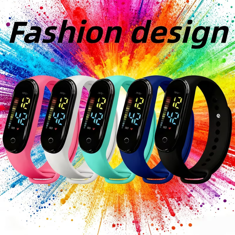 Sports LED Touch Screen Wrist Watch For Men Women Unisex Boys Girls Kids Gift