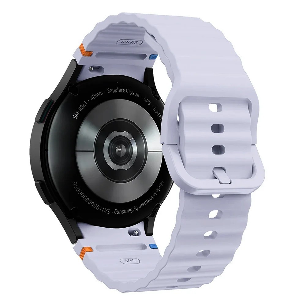 Strap For Samsung Galaxy Watch 7/6/5/4/FE 40/44/47mm Silicone Sport Watch Band