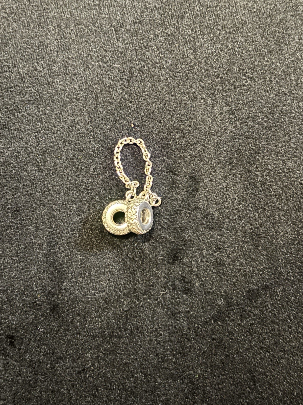 NEW Authentic PANDORA Sparkling PAVE Safety Chain #791736CZ