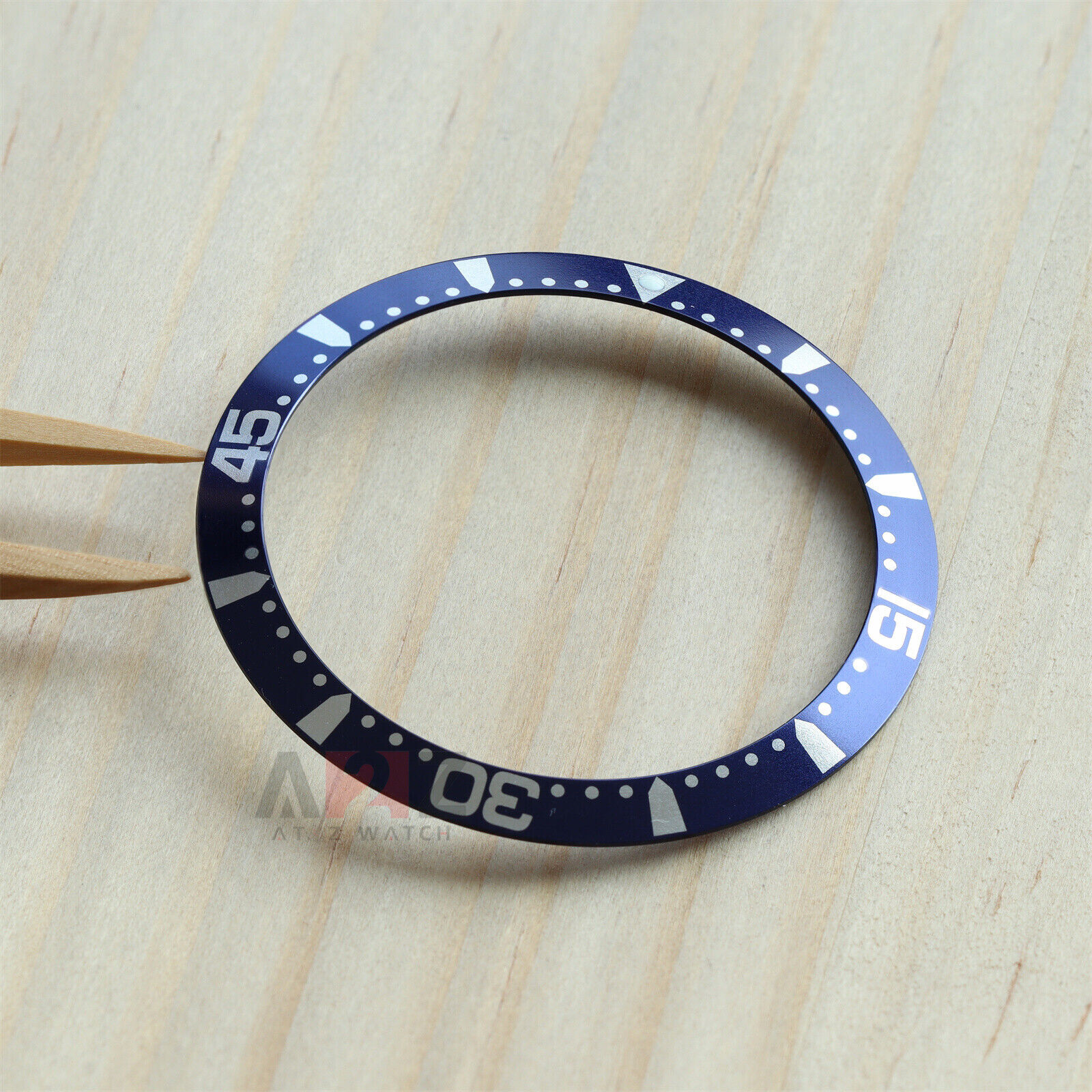 Aluminum Watch Bezel for Longines 41mm Hydro Conquest Watch 38.9*32.4mm Insert