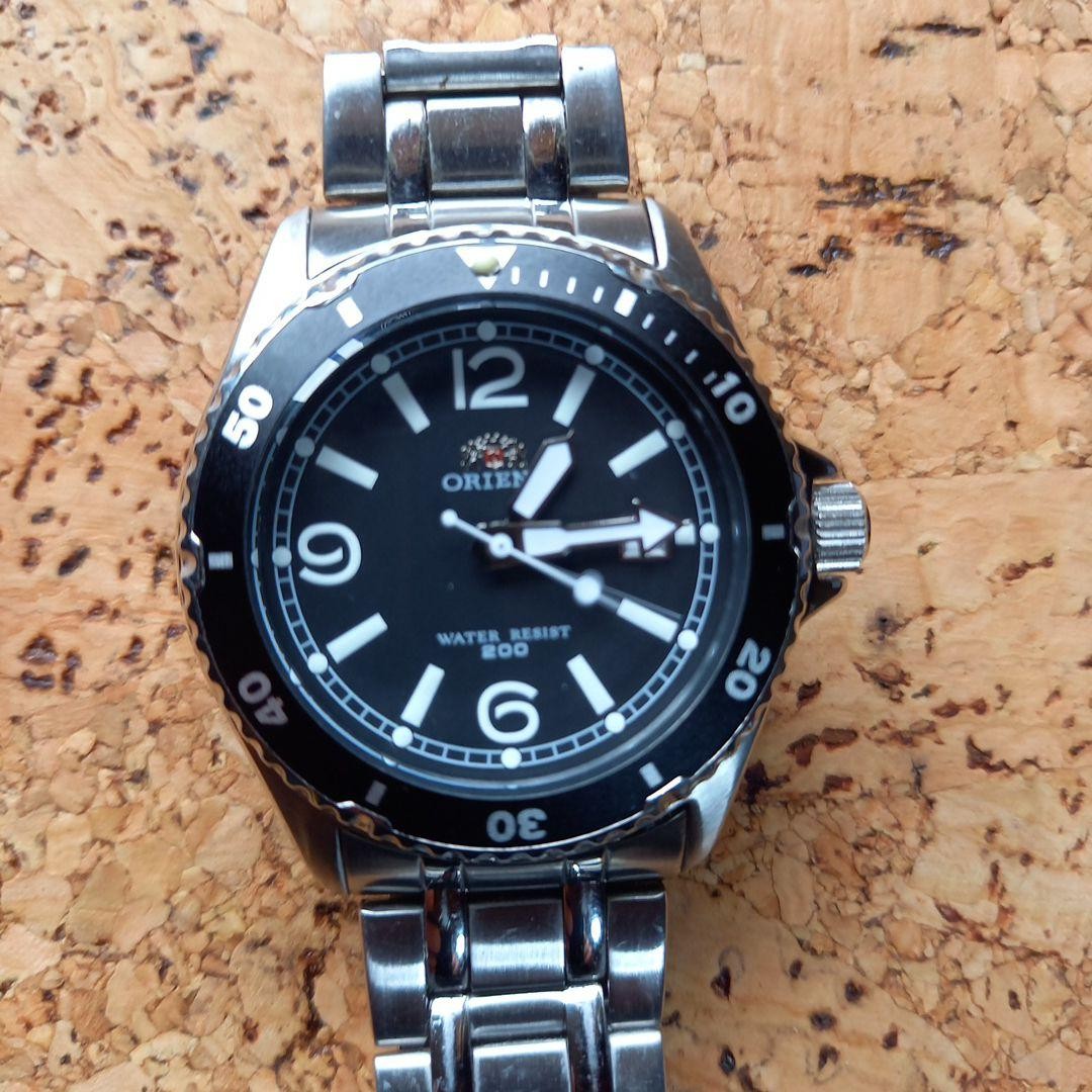 Orient Diver Quartz Watch Wrist 17cm/6.7in