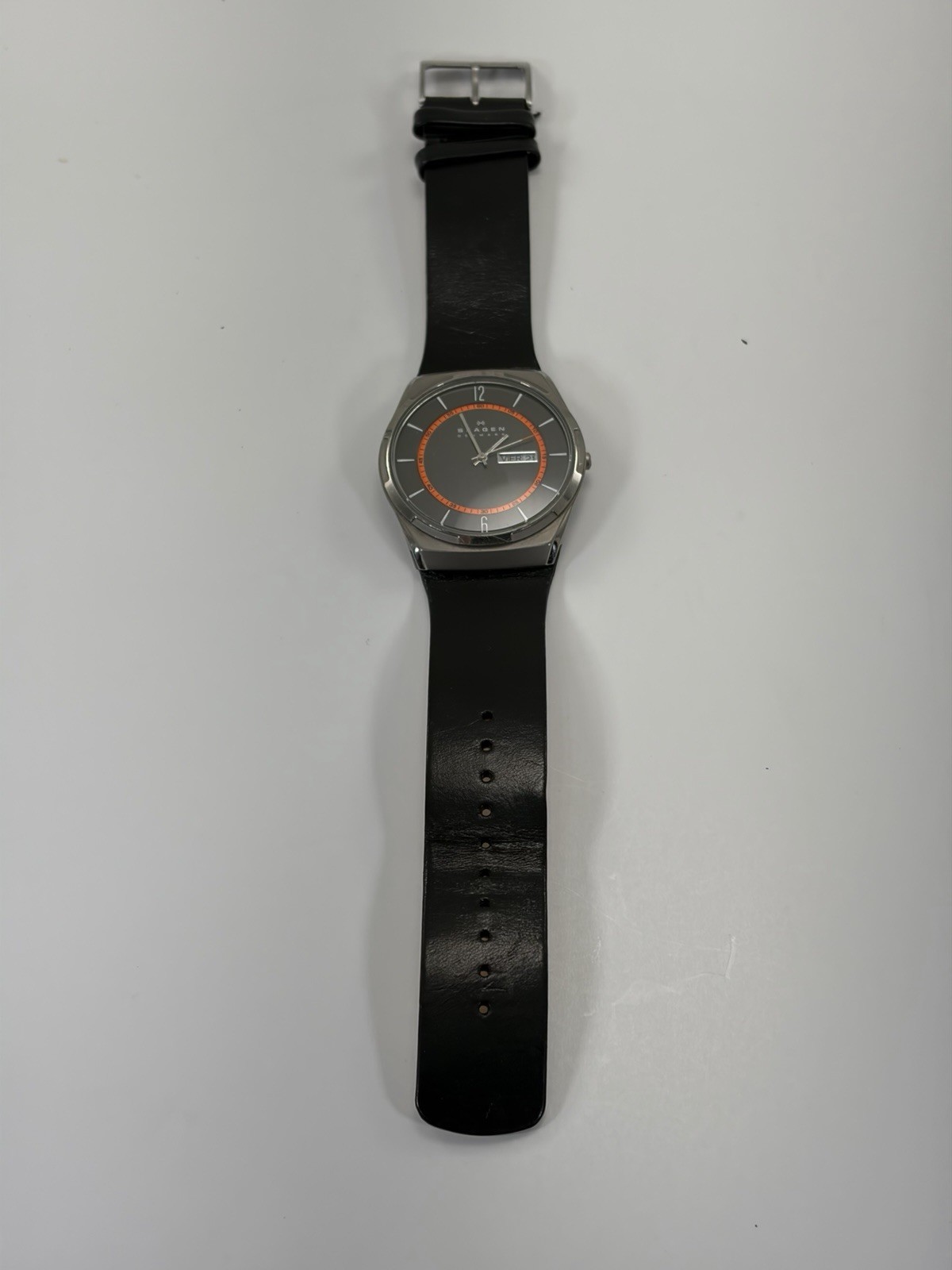 Skagen Melbye Grey Dial Grey Mesh Men’s Watch SKW6007