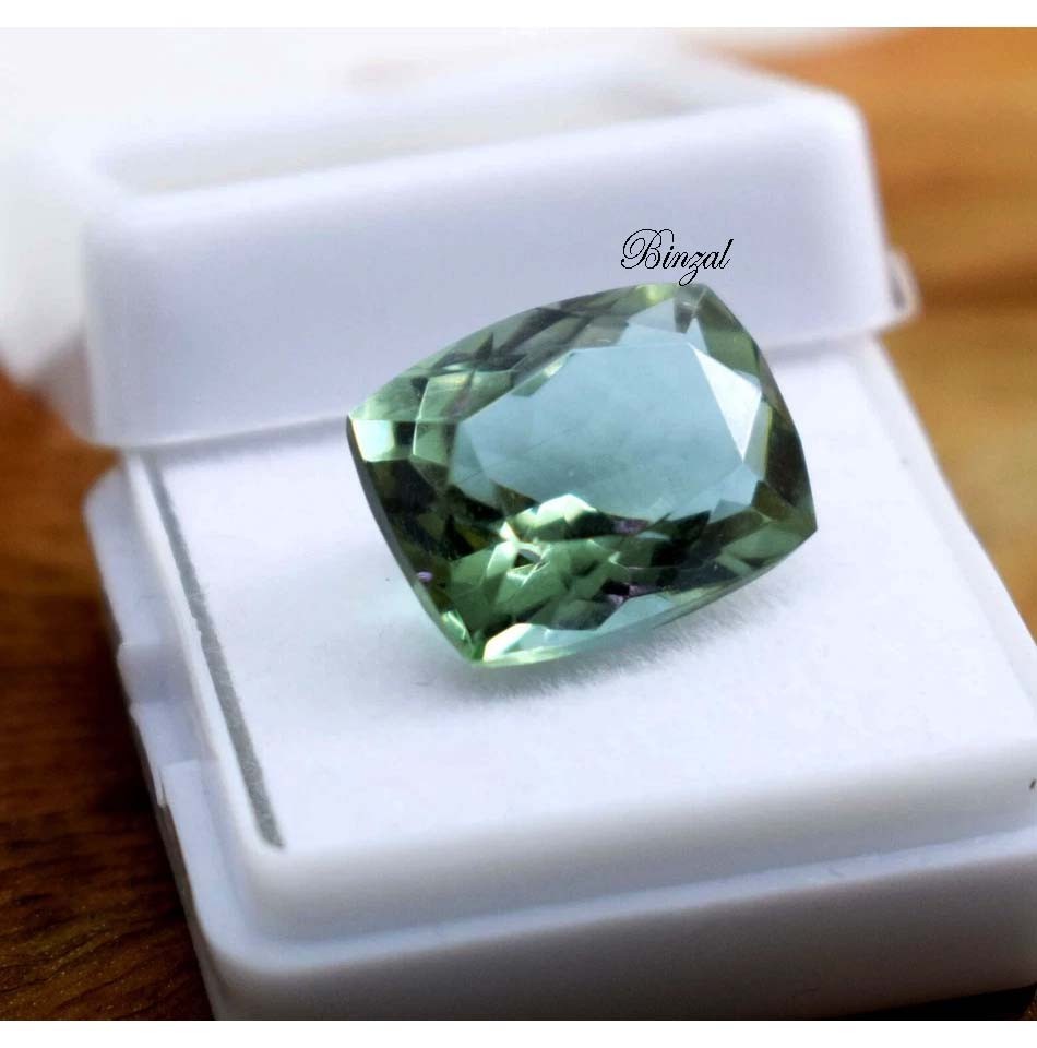 17.25 Ct Certified Natural Color Changing Alexandrite Cushion Cut Loose Gemstone