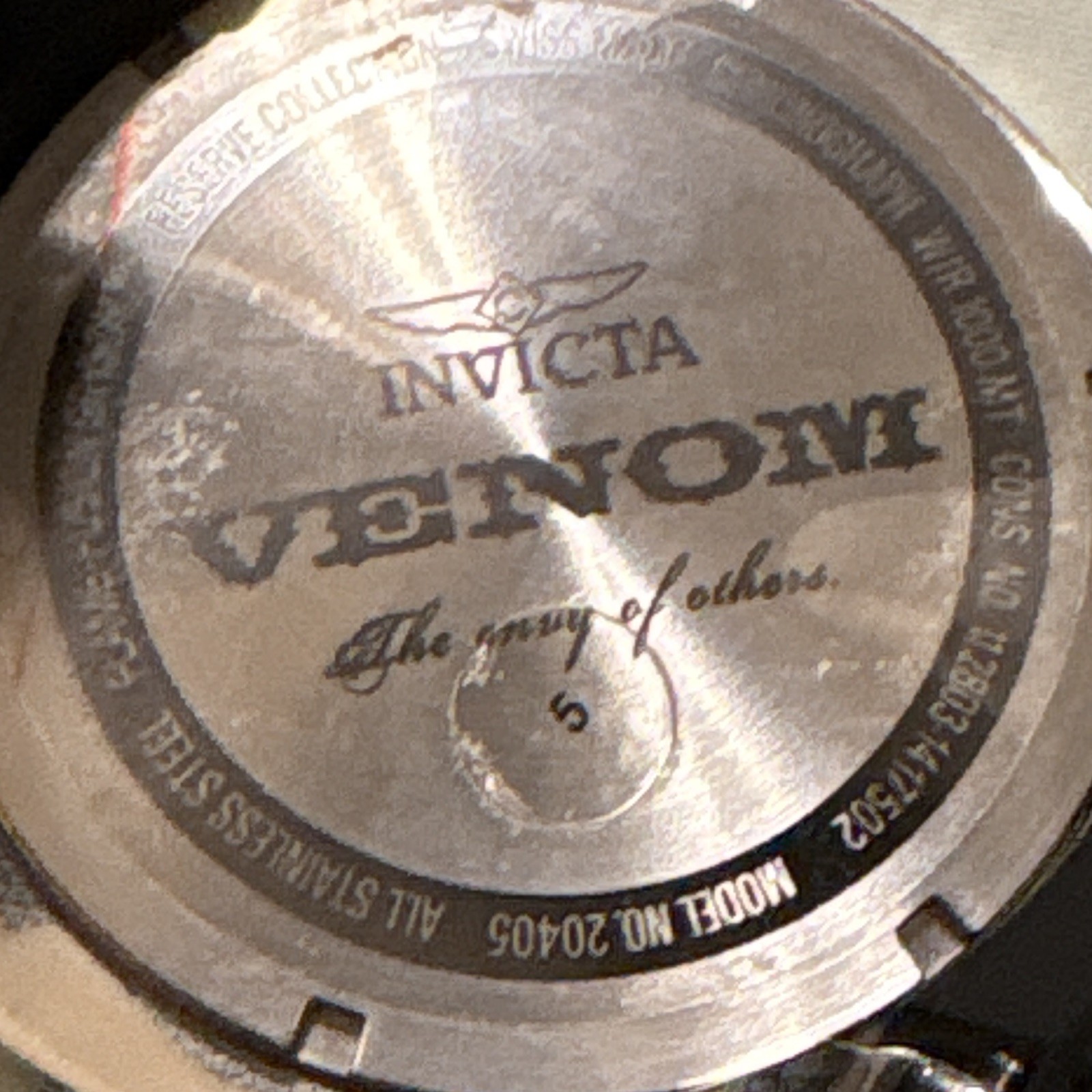 Invicta Reserve Venom Men’s 55mm Quartz Chronograph model 20405