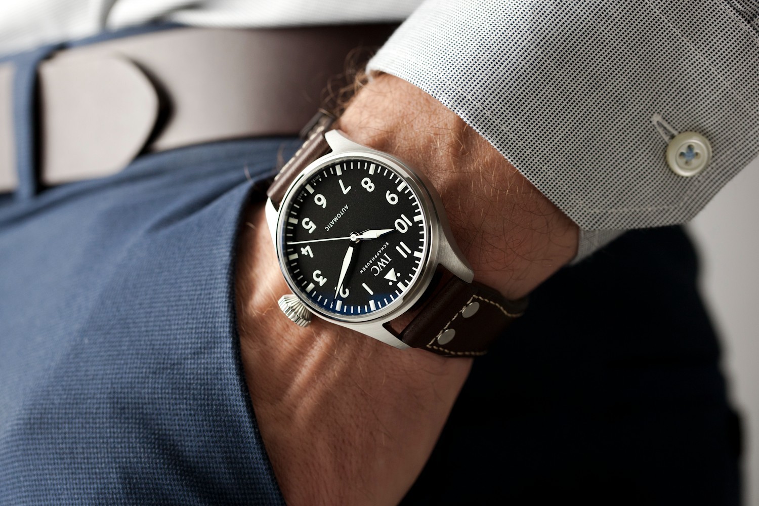 IWC Big Pilot Watch 43 Black Dial IW329301