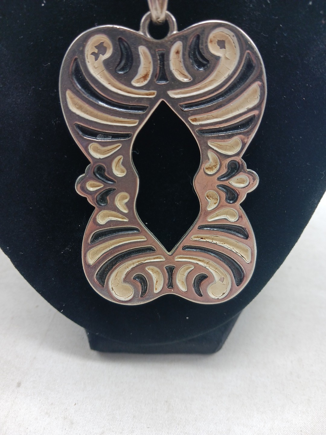 Vintage Castlecliff Enameled Statement Piece 1960-1970’s