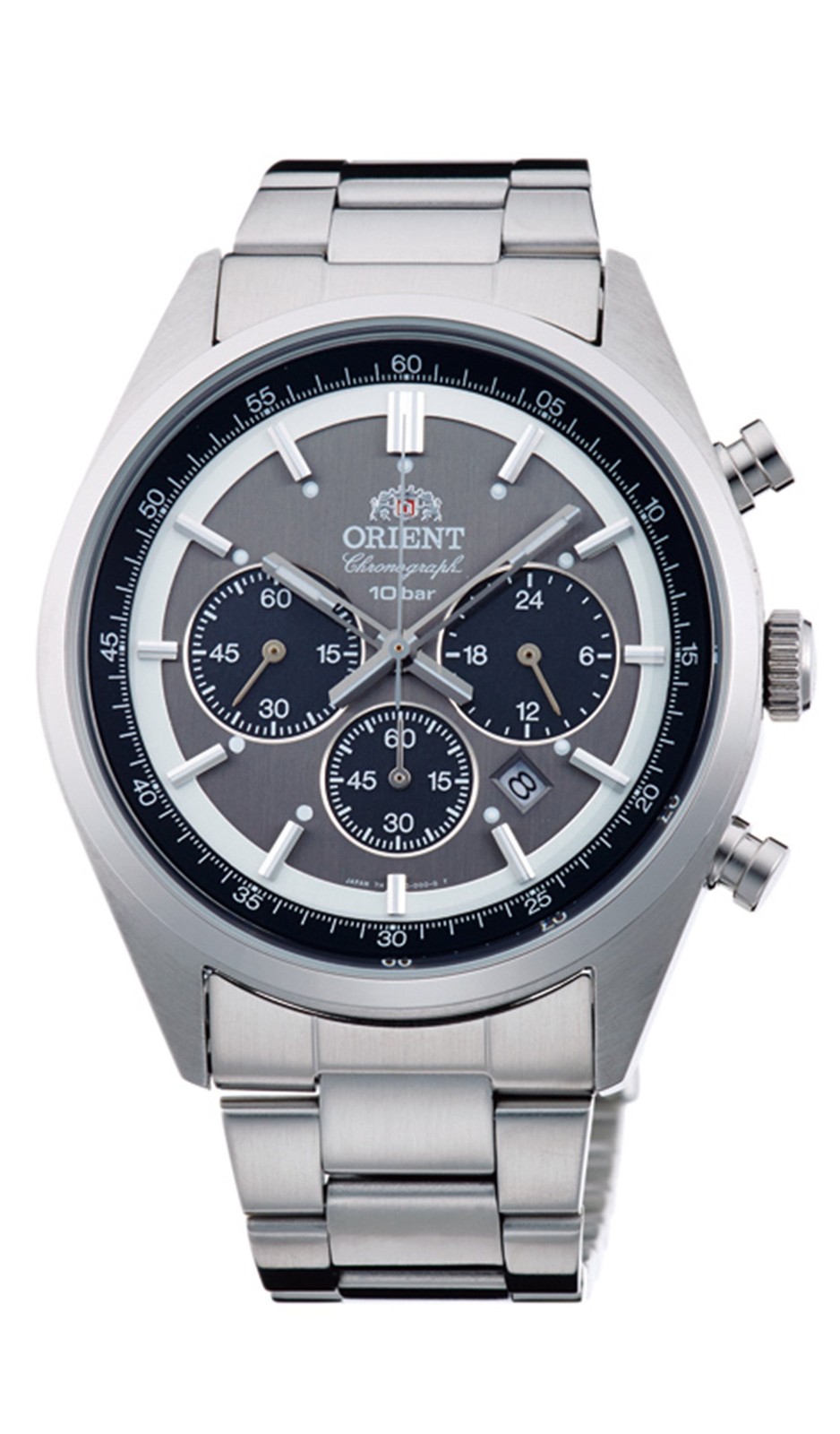 Orient NEO70’s Neo Seventies Solar Panda Watch WV0011TX Men’s Dark Gray Japan