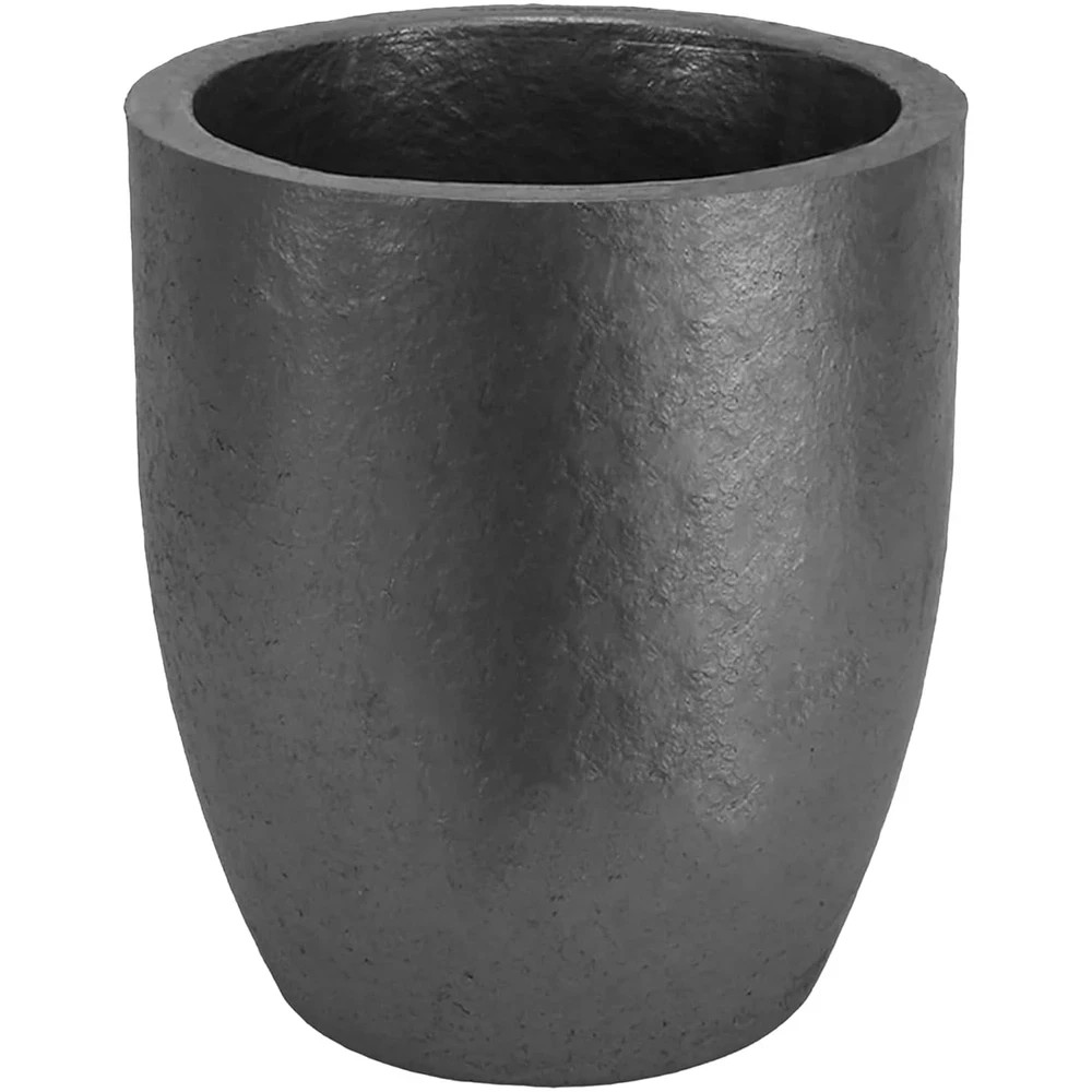 Nelyrho #25-55Lbs-25Kg Premium Graphite Crucible, Silicon Carbide Clay Crucible