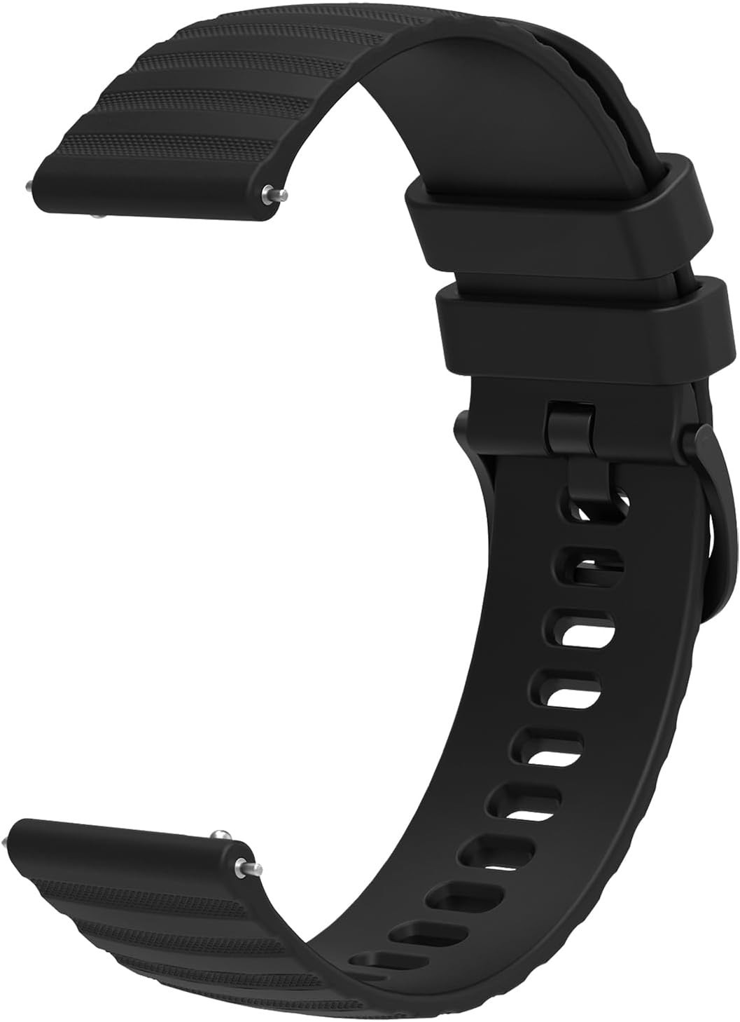 Stylish 18mm Silicone Wristband Compatible with Fossil & Garmin Smartwatches
