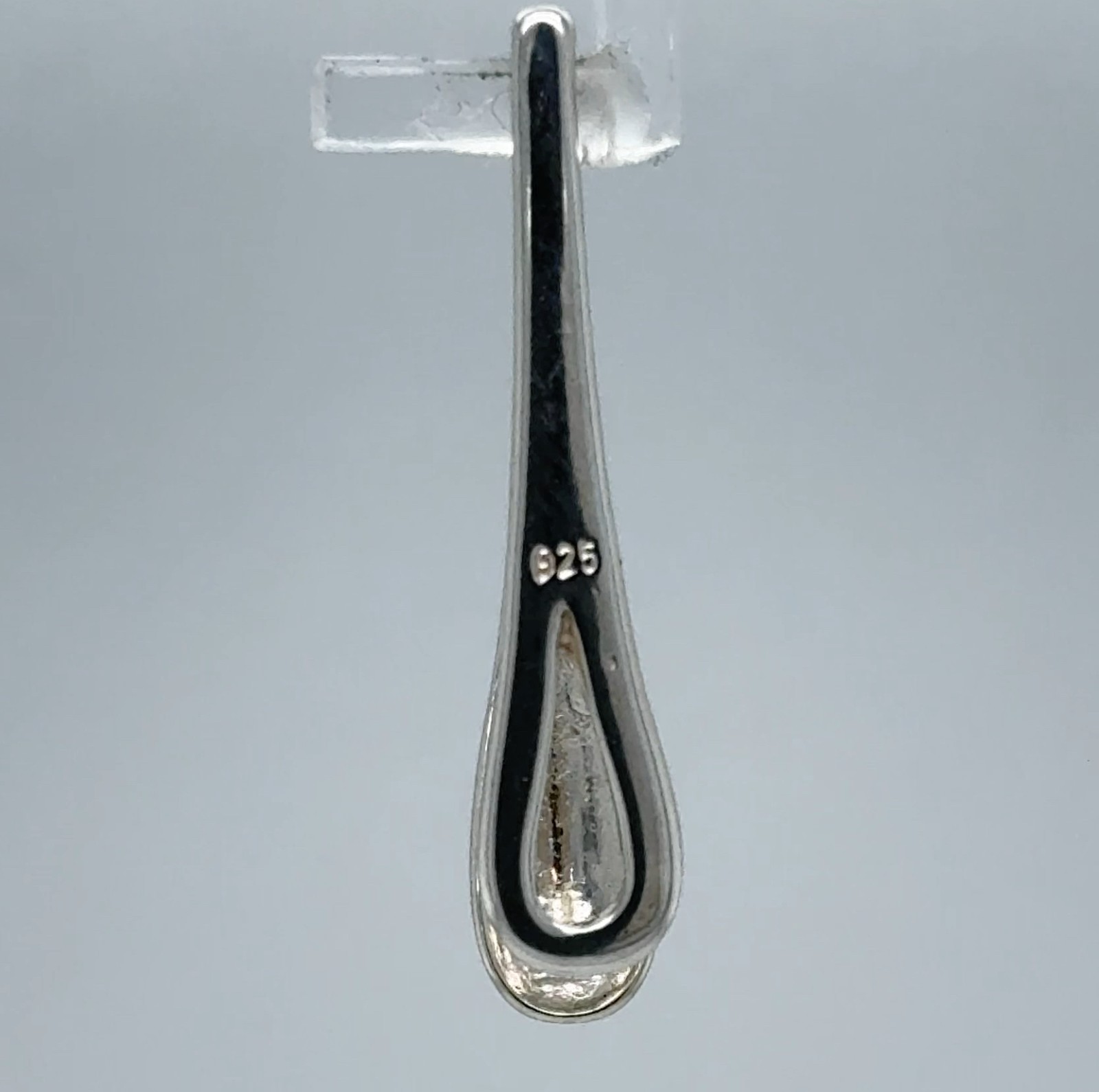 925 STERLING SILVER Bail / Clasp Glue on Jewelry Fitting / Finding #6
