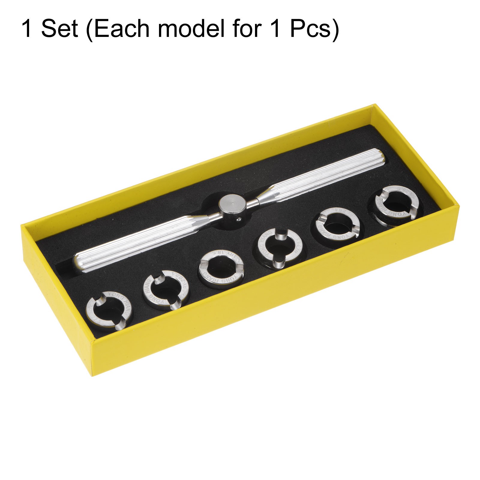 5537 Watch Case Opener Dies Set Alloy Steel Watch Back Case Remover with Wrench