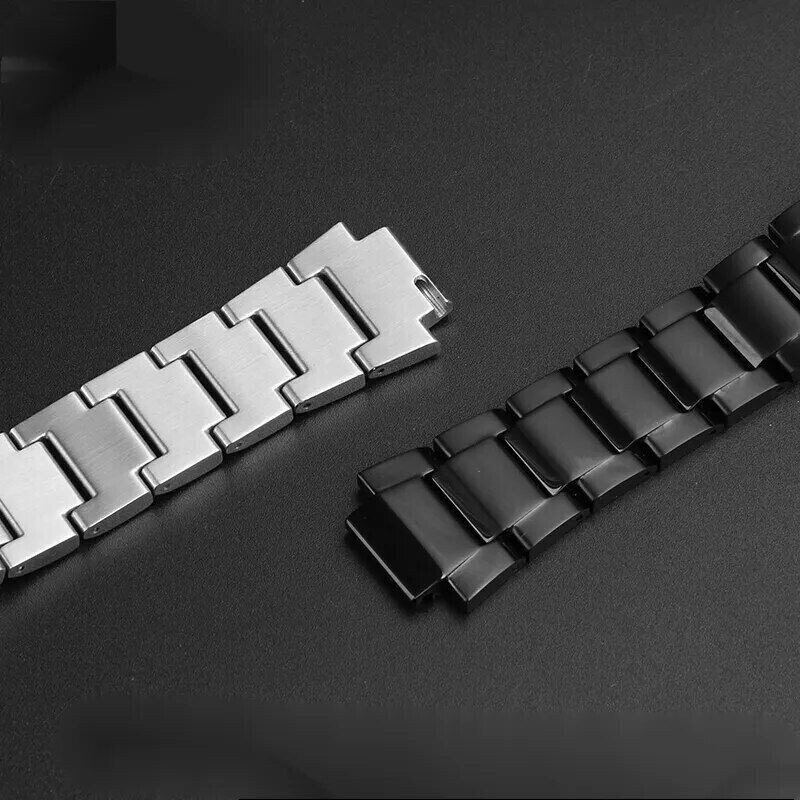 24x16mm For Casio G-SHOCK GST-B200 Bracelet Stainless Steel Watch Band Strap