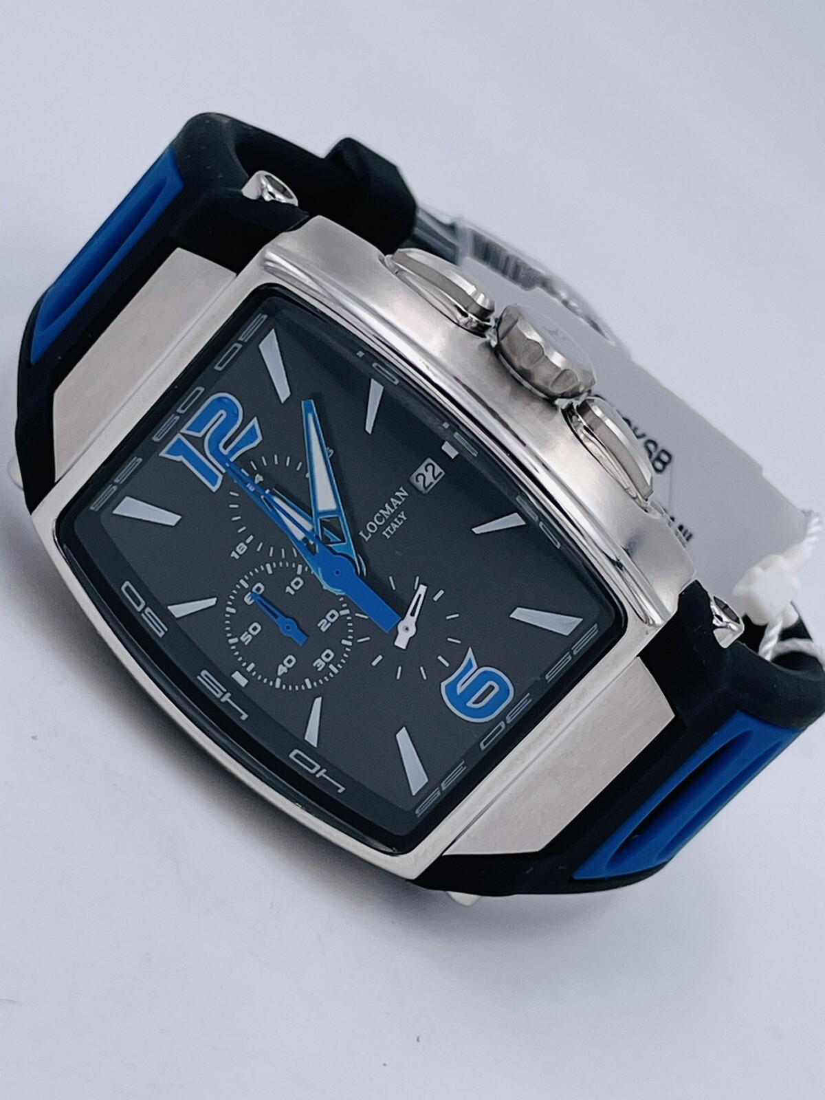 Orologio Locman Tremila Crono 550BL/498 Titanio/Gomma Scontatissimo Nuovo