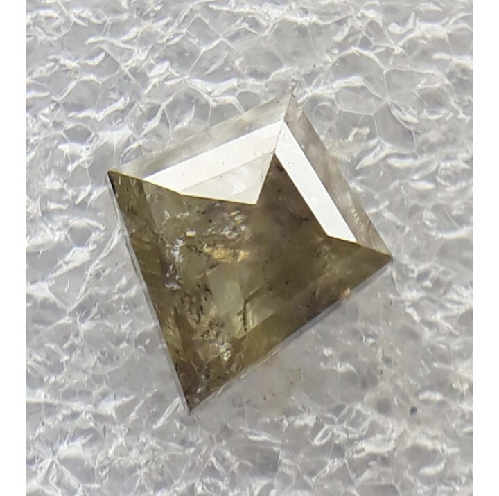 0.70 Ct,Natural Loose Diamone,Kite Shape Diamond,Fancy Green Color Diamond, Ring