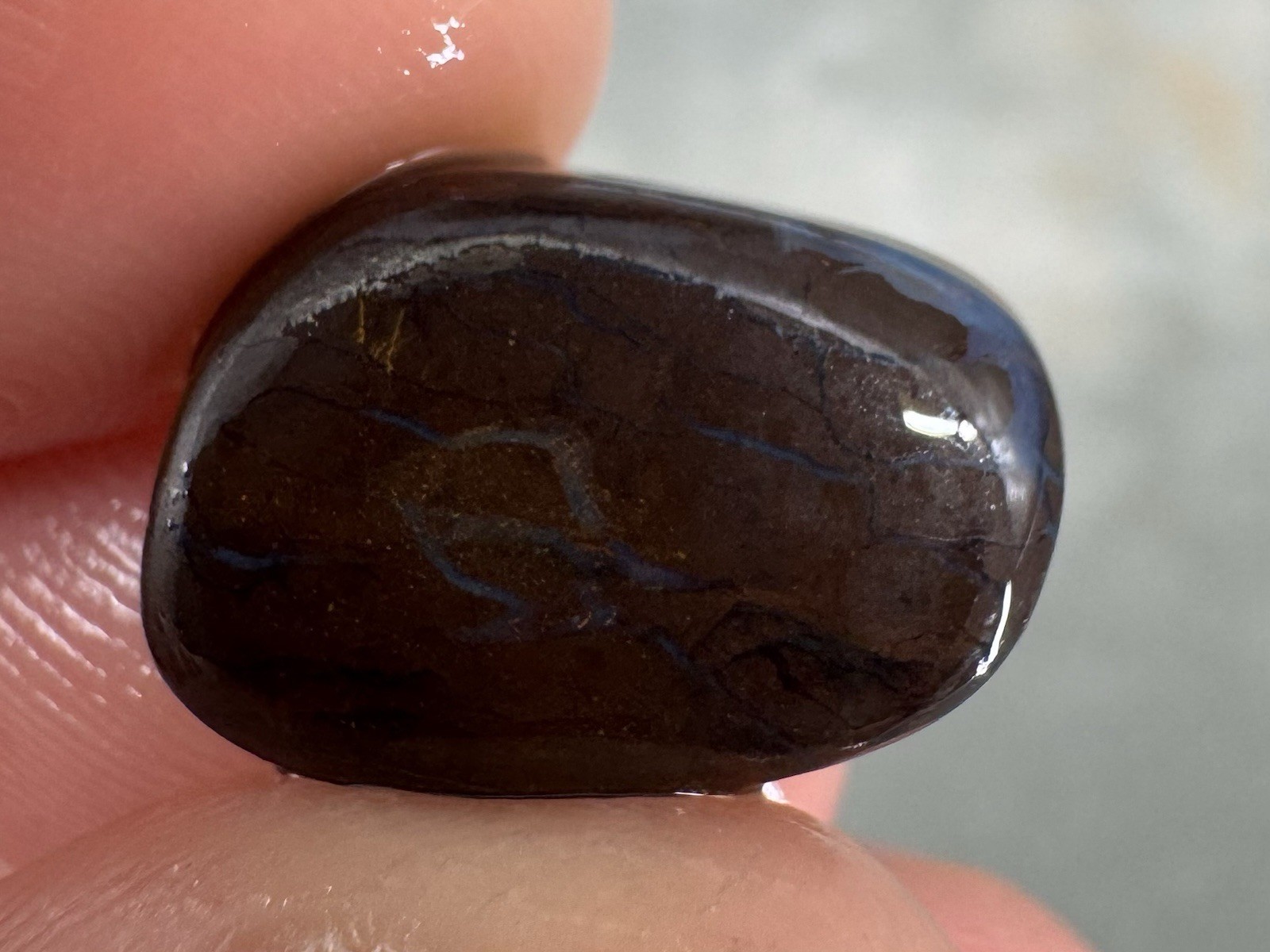 153ct Australian Boulder Opal Rub Parcel 20 Pieces Crystal Pattern Mixed Colors