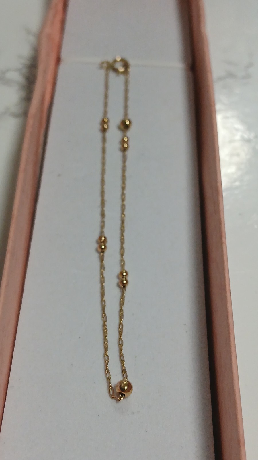 9ct Yellow Gold Bracelet.