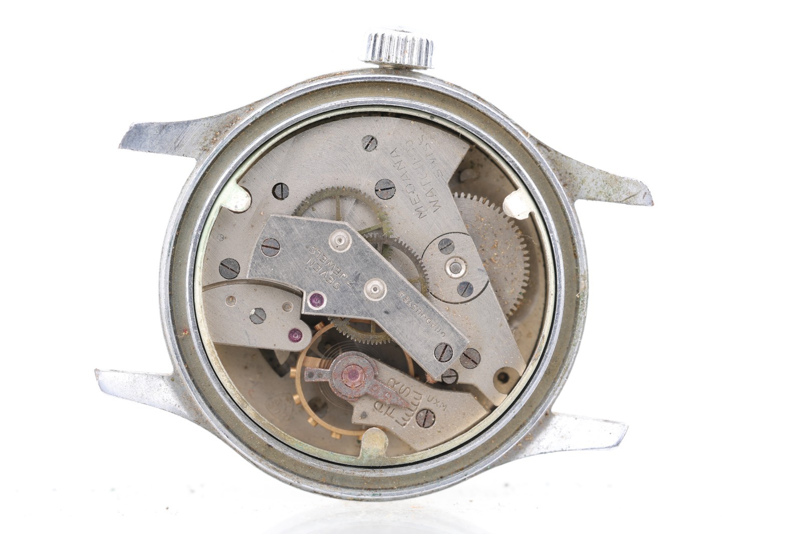 MEDANA cal. MST 377, SWISS WRIST WATCH, 32mm 15mm LUG, NO CASEBACK (JO)