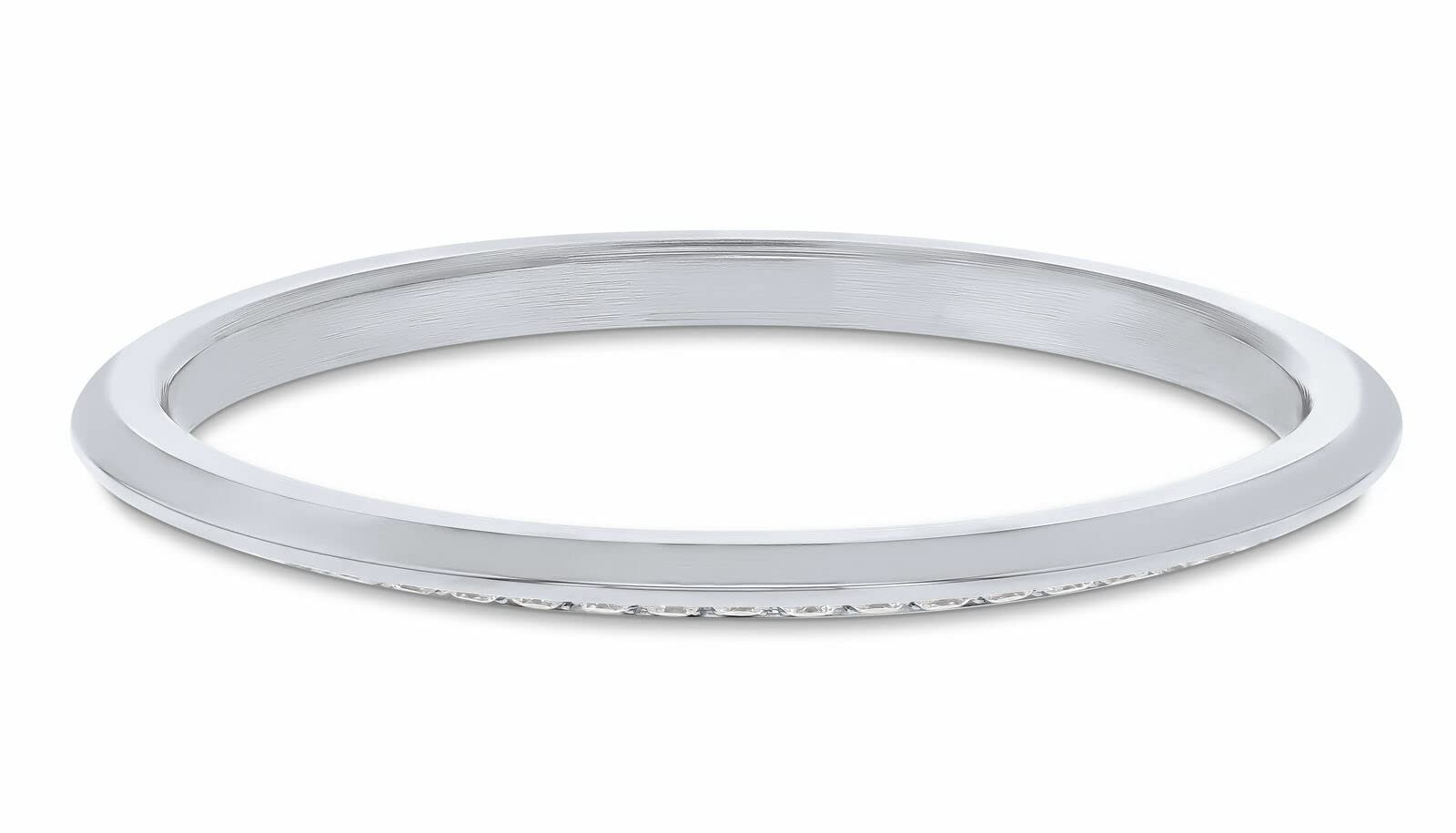 36MM .95CT BEAD SET MOISSANITE BEZEL FOR STAINLESS COMPATIBLE WITH ROLEX DA