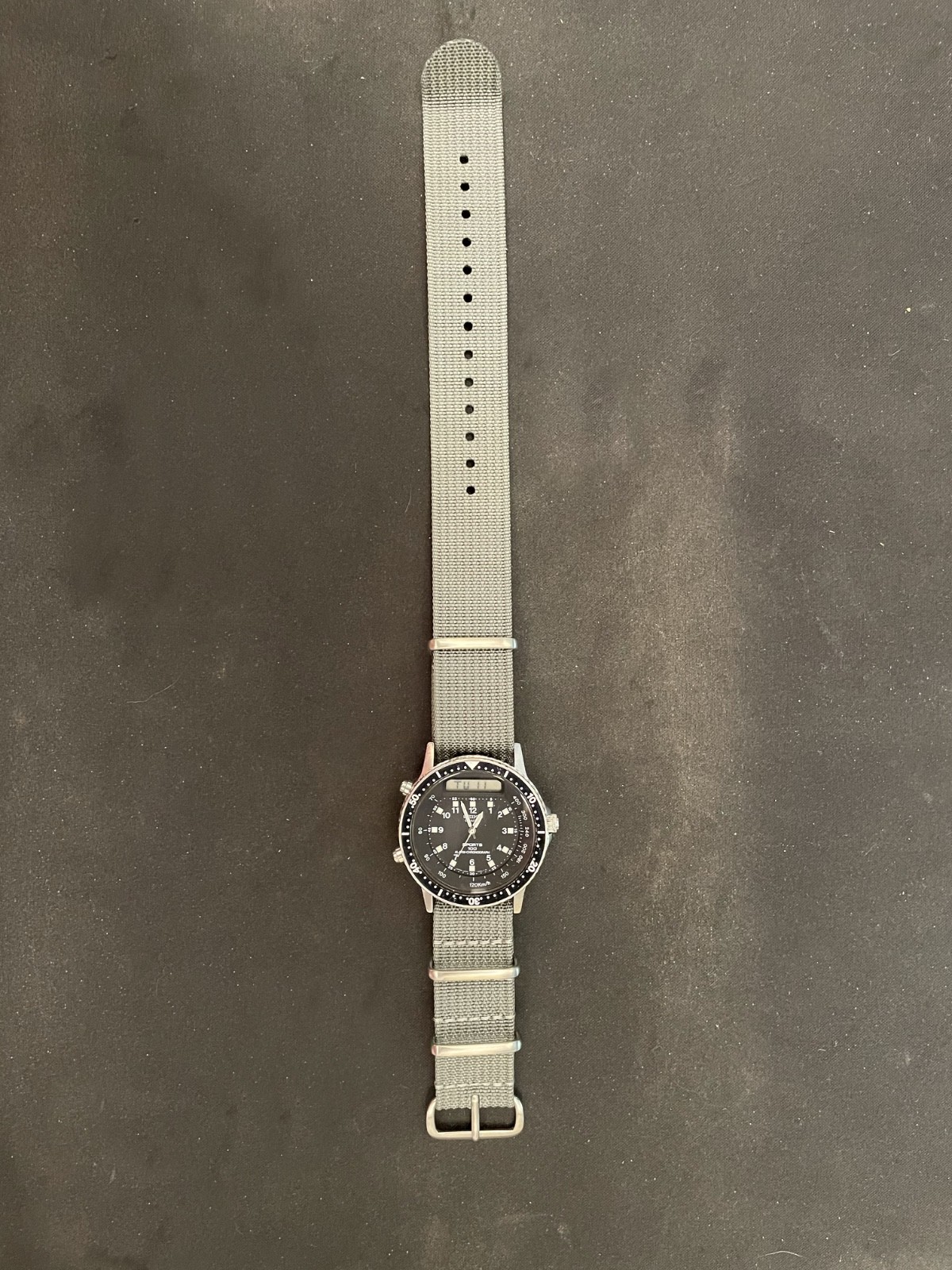 Seiko H556-5029 Analog/Digital “Pre-Arnie” with new NATO strap