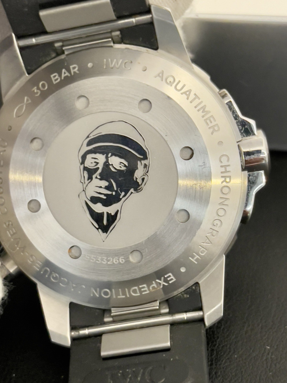IWC Aquatimer Chronograph Expedition Jacques-Yves Cousteau Watch IW3768-05