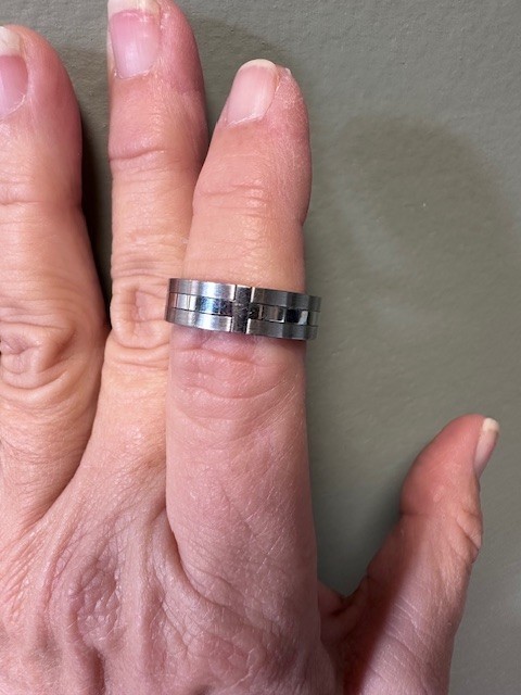 Sz.9 stainless steel 316L ring High Quality hypoallergenic properties